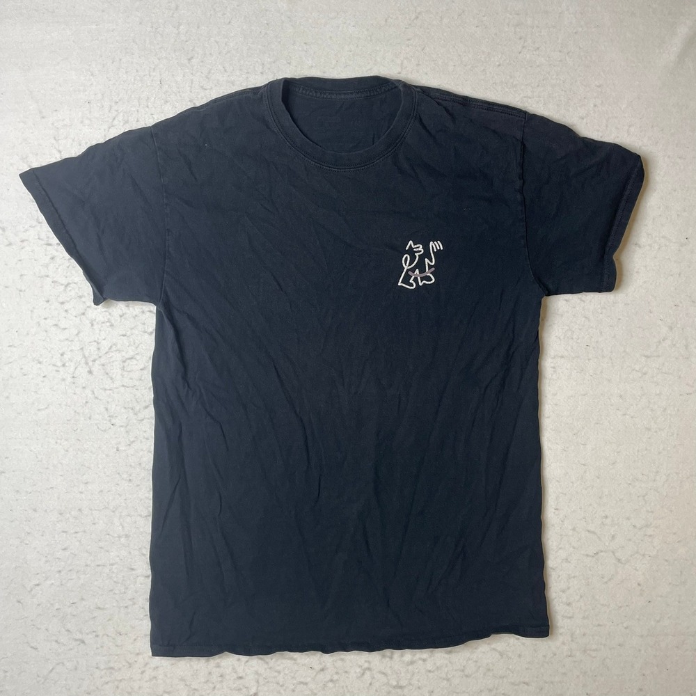 Keith Haring‎ T Shirt Dog Cat Cartoon Print Short Sleeve Casual Tee Top